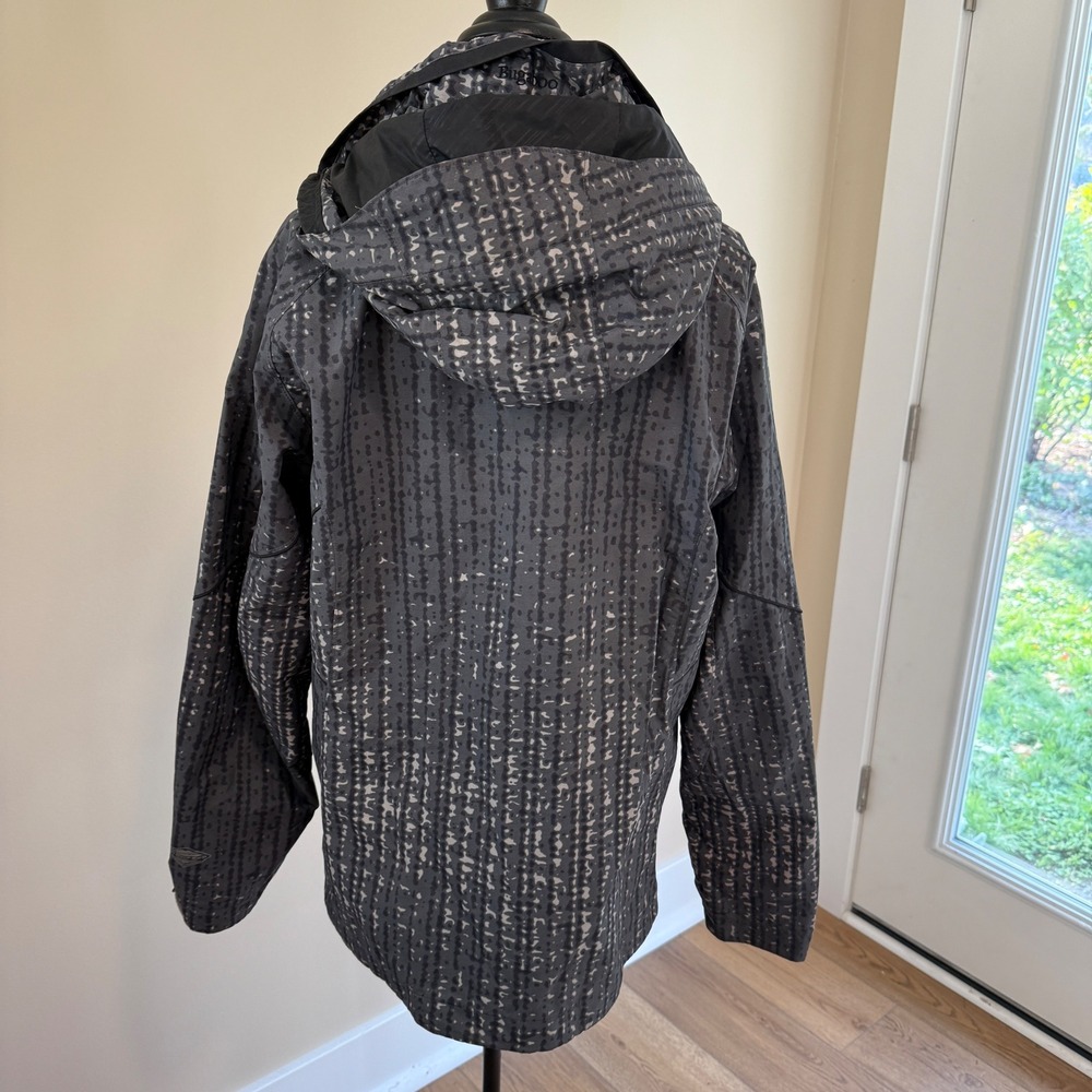 Columbia Women's Interchange Full Zip Ski Coat Gray/Black Pattern Size XL - Picture 4 of 8